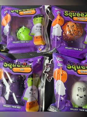 Halloween Taba squeeze squishy set